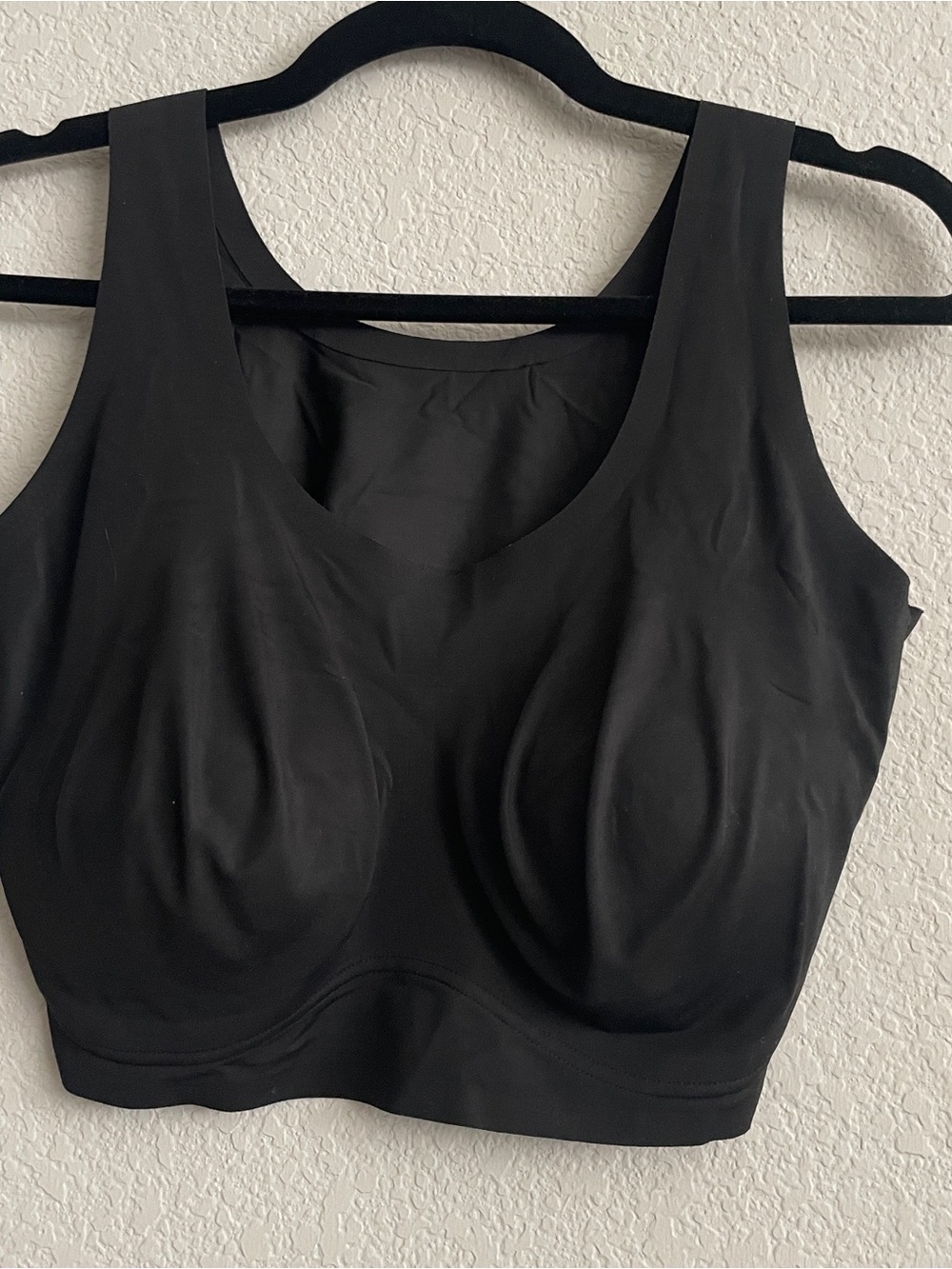 True & Co Black Seamless Support Bra